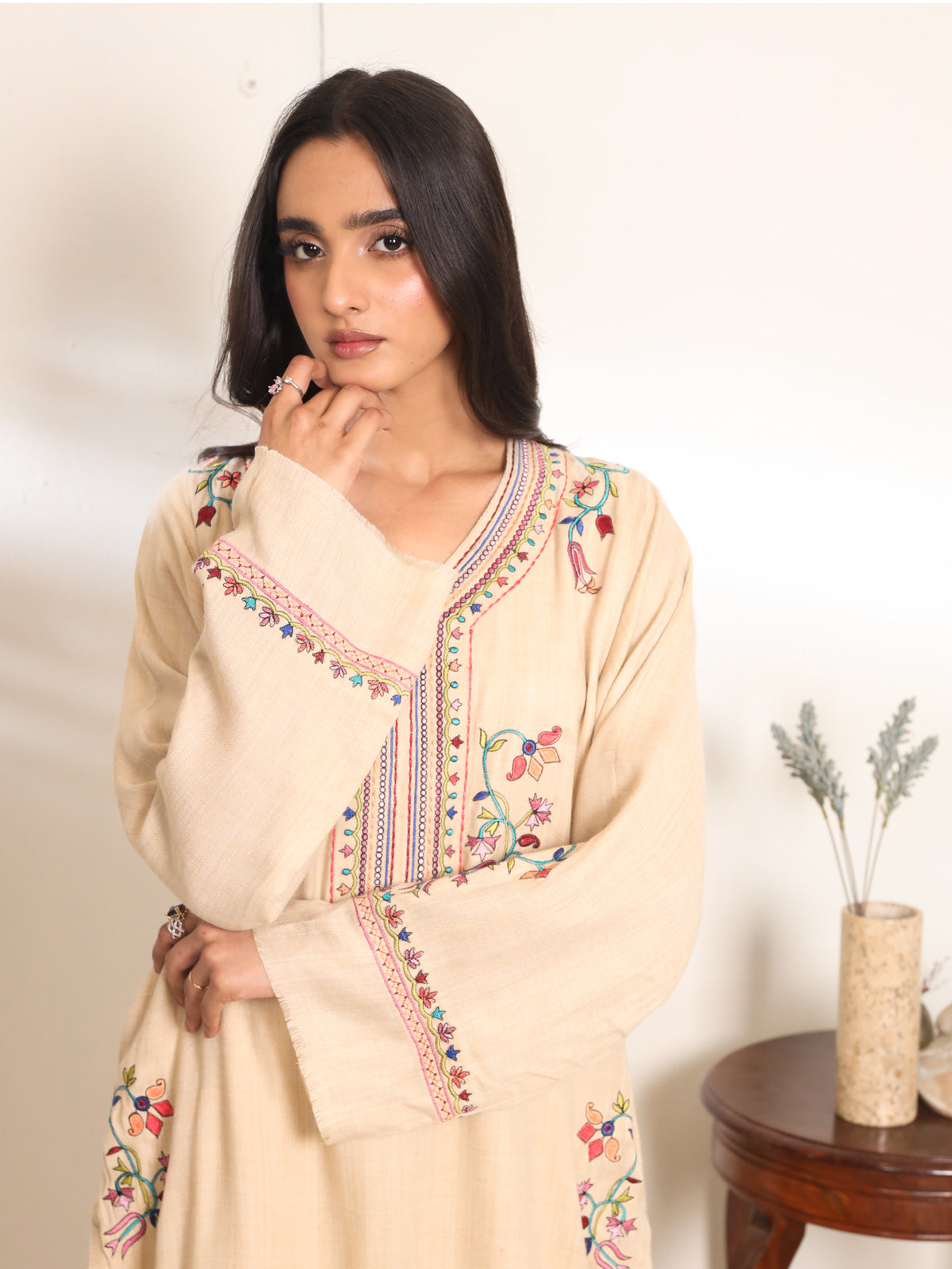 Ruwa Pashmina Kurta