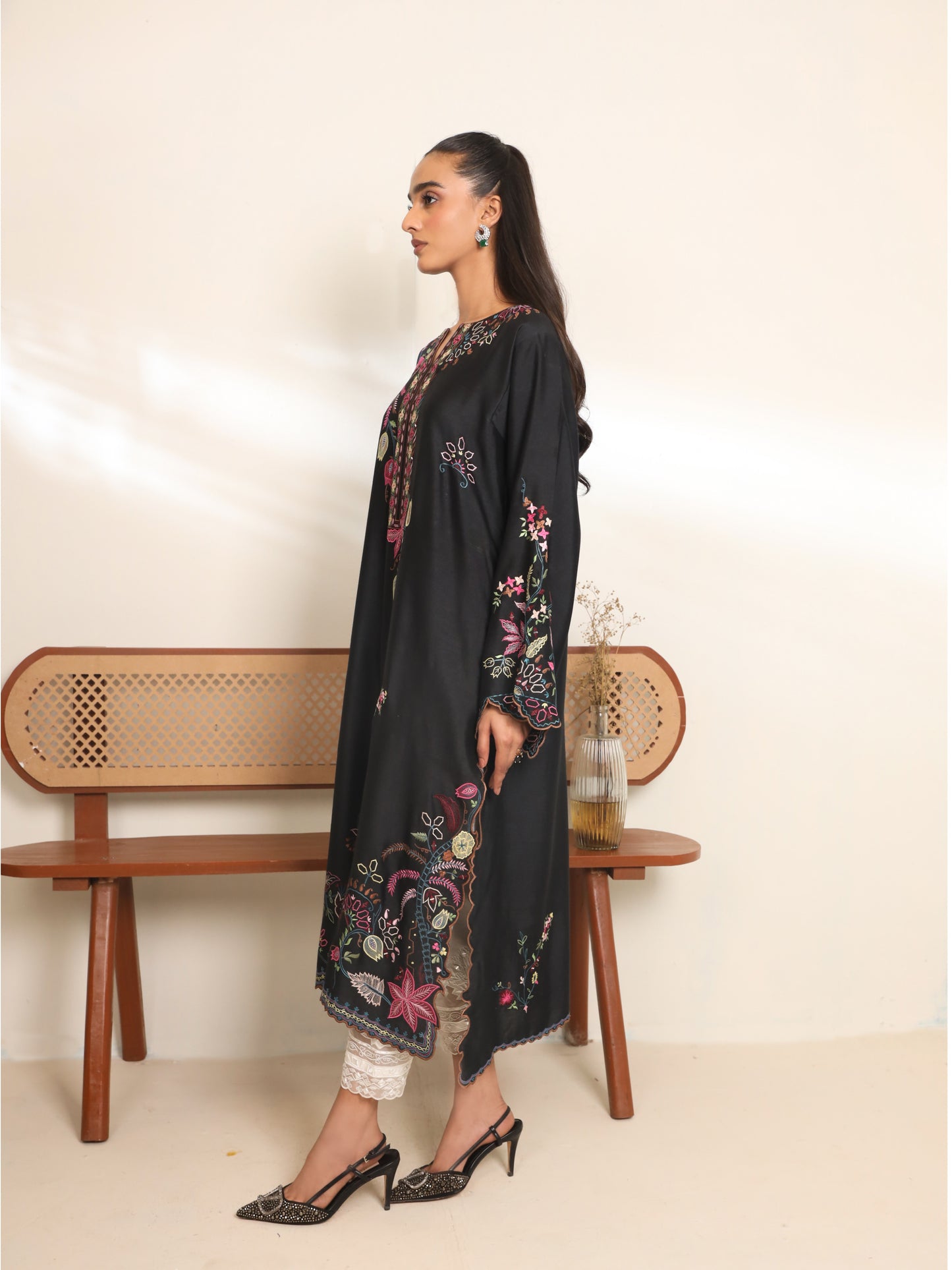 Ranya pure Pashmina kurta