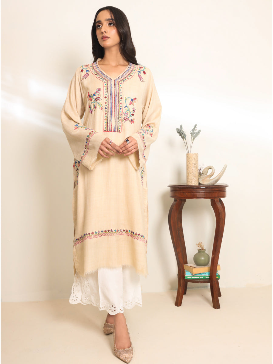 Ruwa Pashmina Kurta