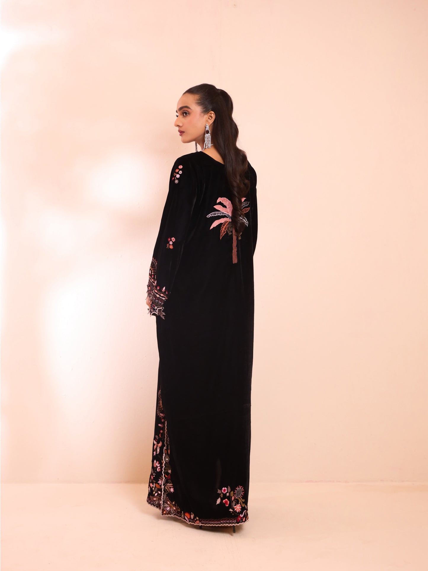Zehra Velvet kaftan
