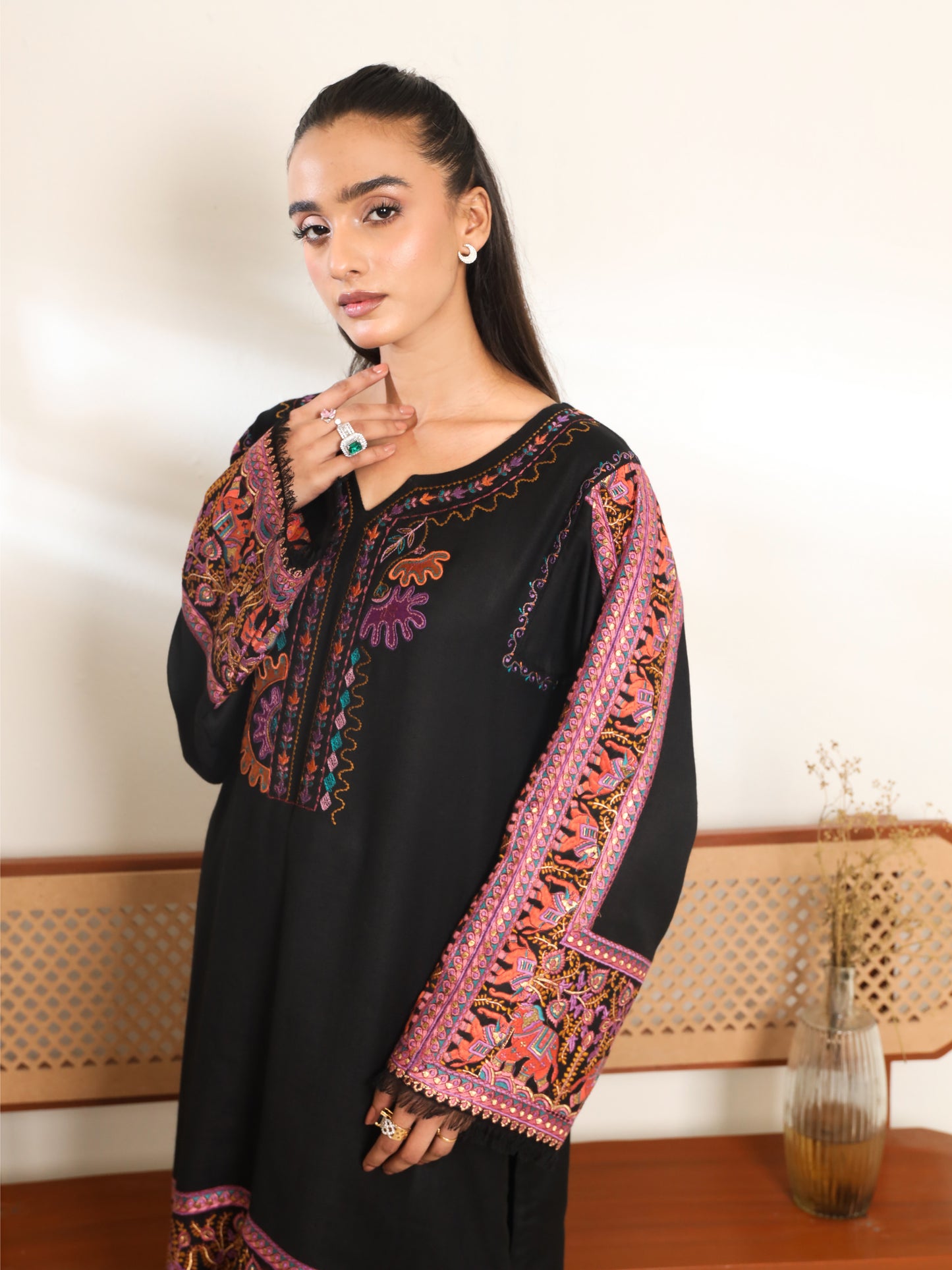 Eman pure pashmina kurta