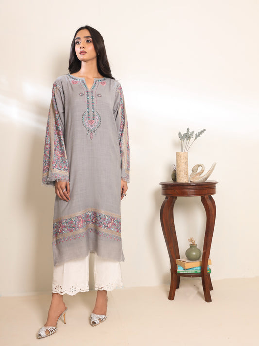 Zaha pure pashmina kurta
