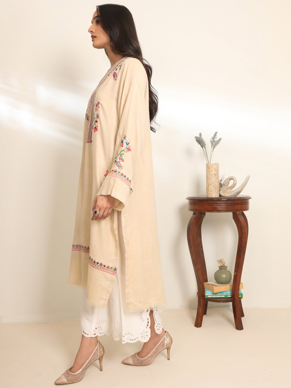 Ruwa Pashmina Kurta