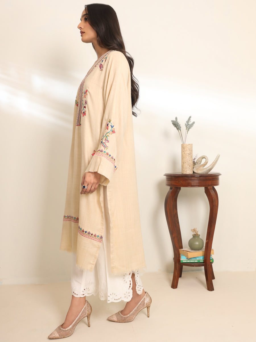 Ruwa Pashmina Kurta