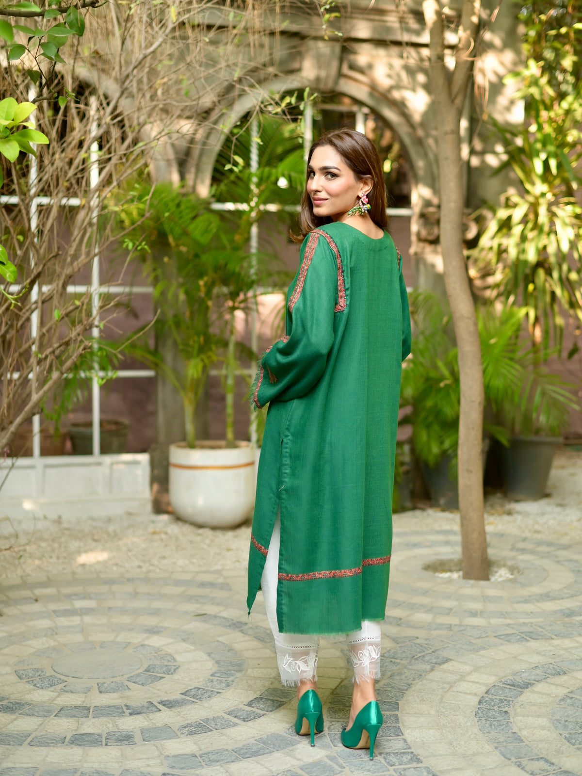 Mehtab Pashmina Kurta