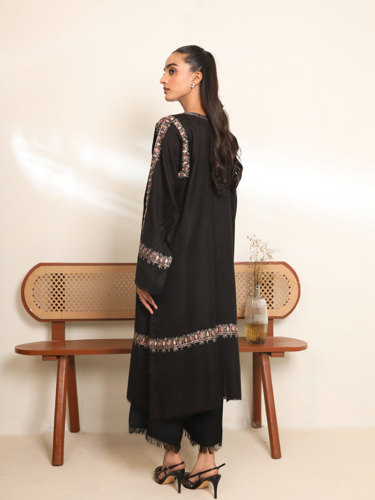 Nisa Pashmina Kurta