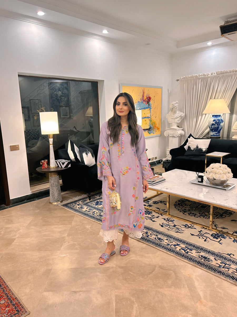 Raya Lilac Kurta