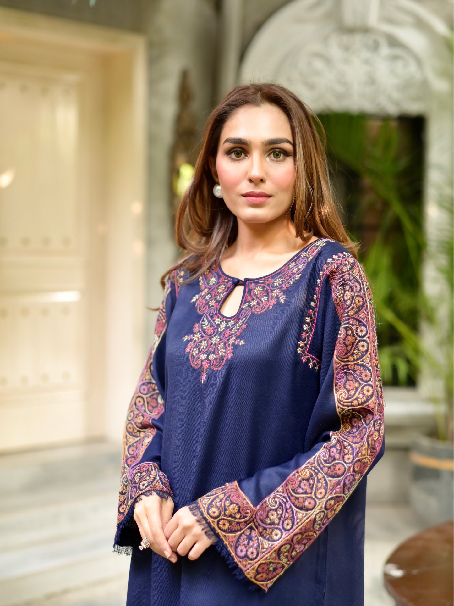 Haya Blue kurta