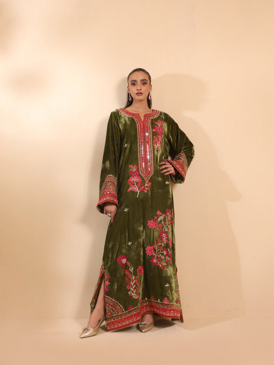 Mish French velvet kaftan