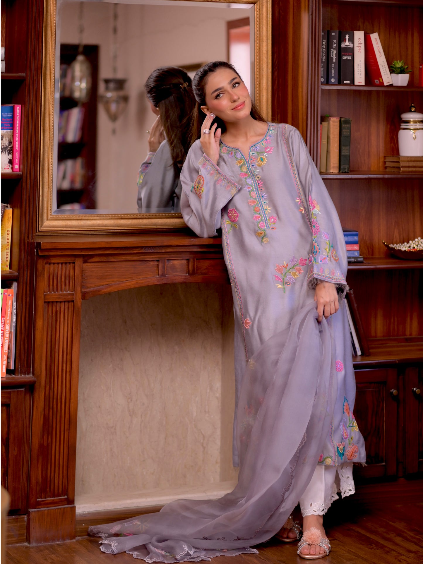 Raya silk kurta