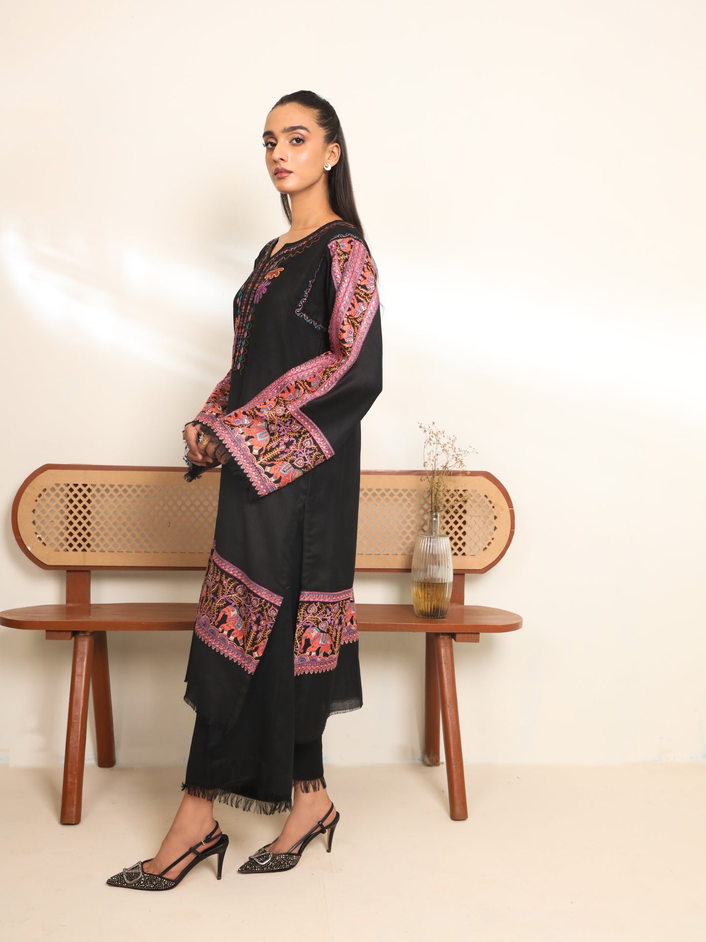 Eman pure pashmina kurta