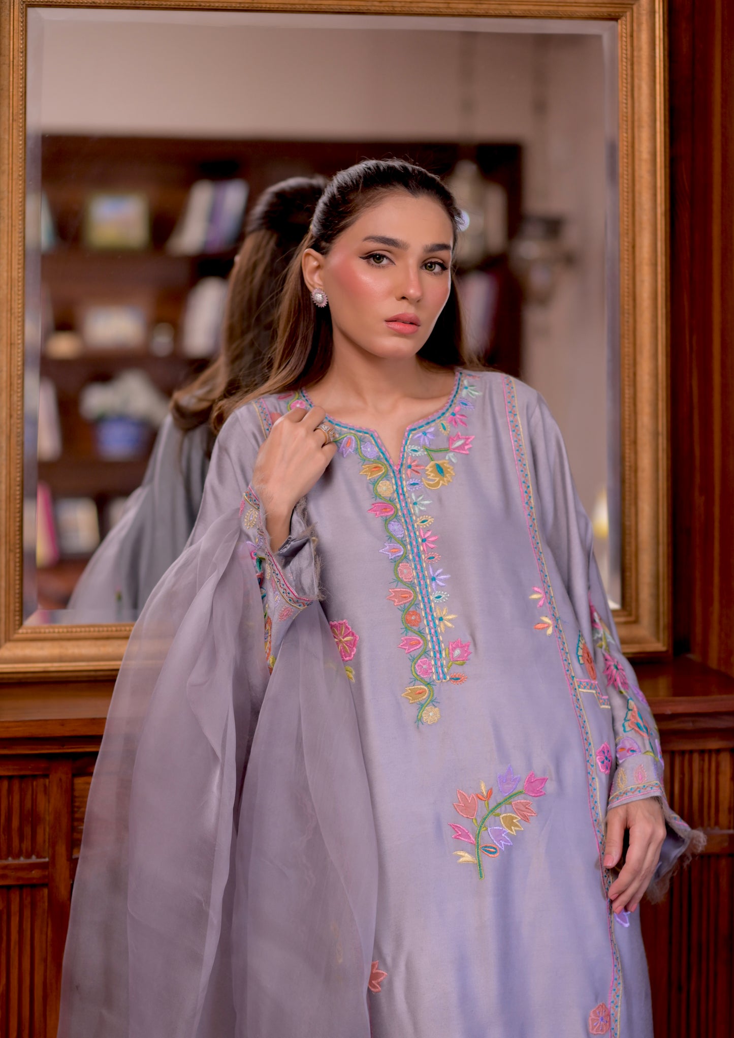Raya silk kurta