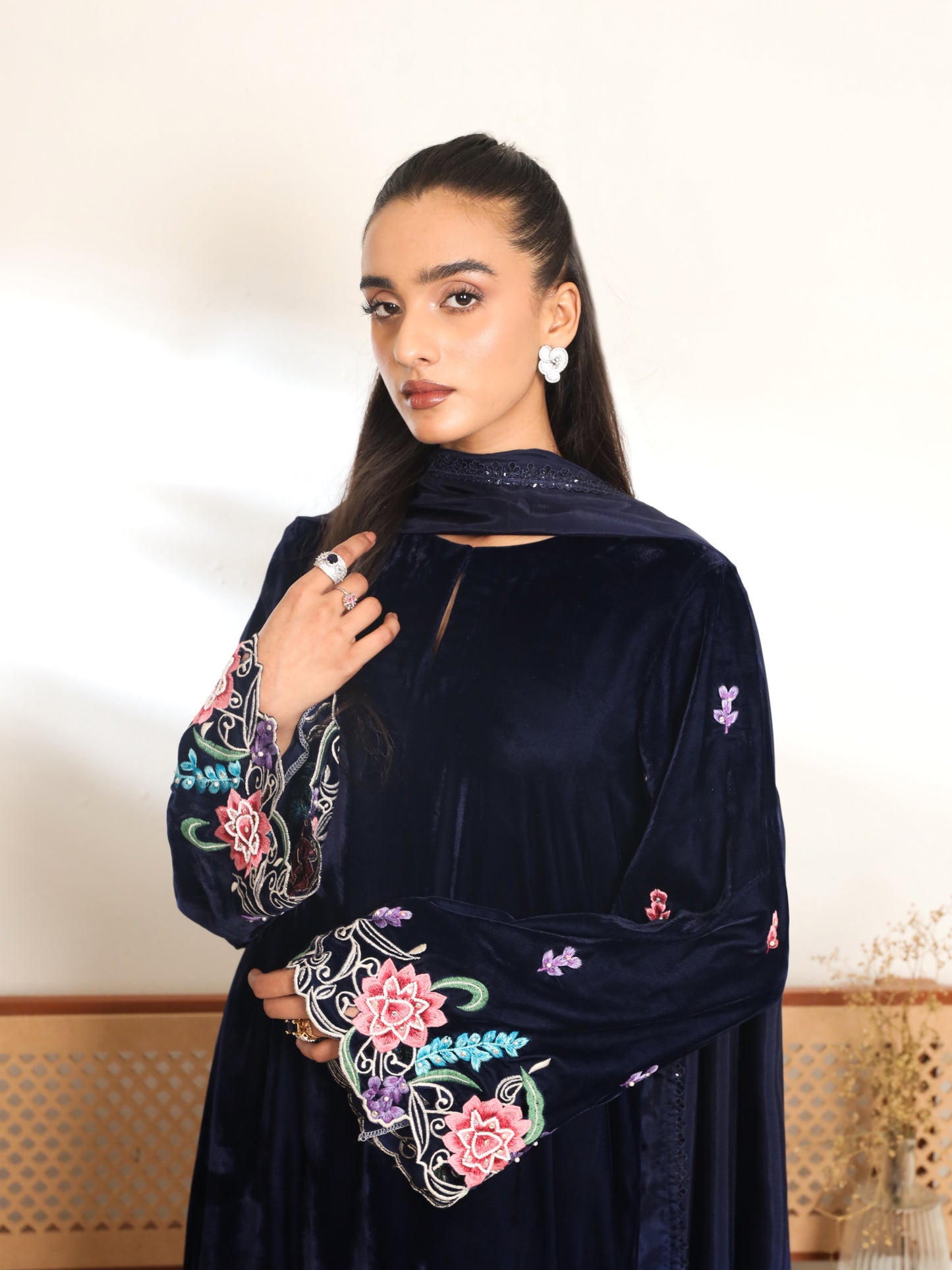 Misha velvet Set