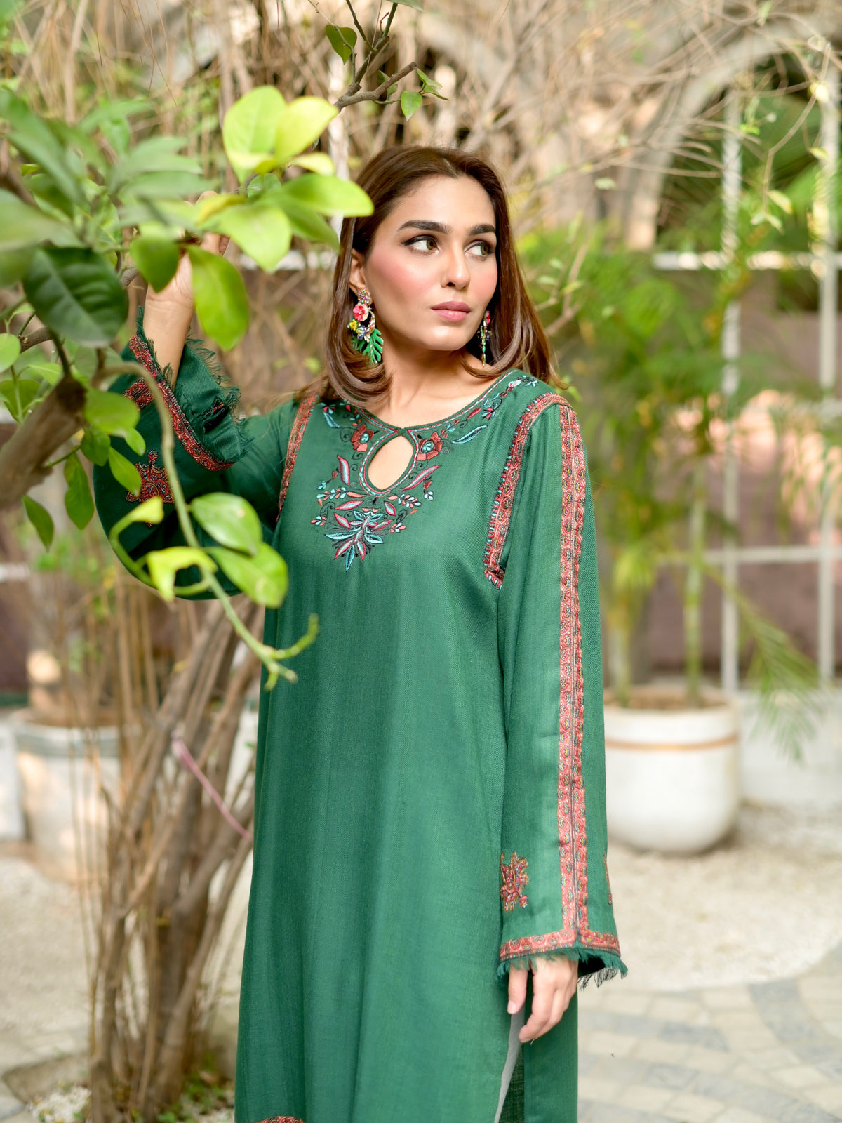 Mehtab Pashmina Kurta