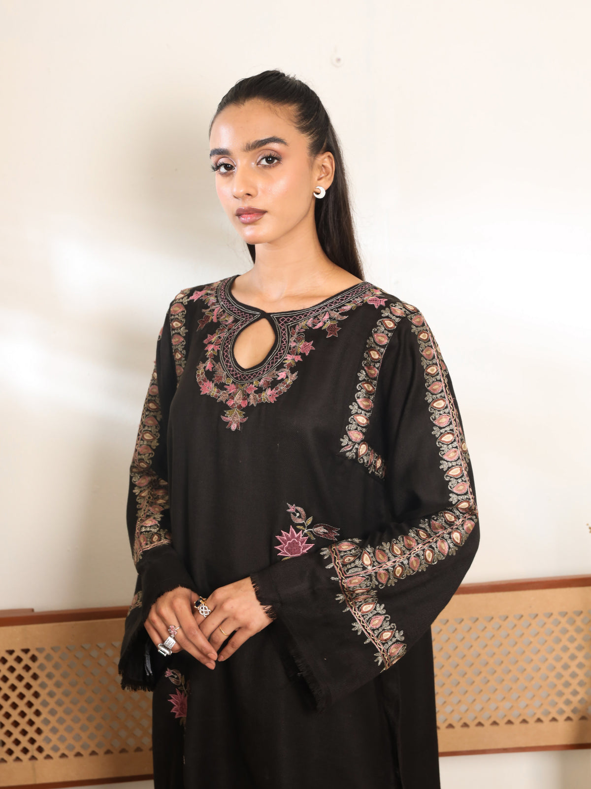 Nisa Pashmina Kurta