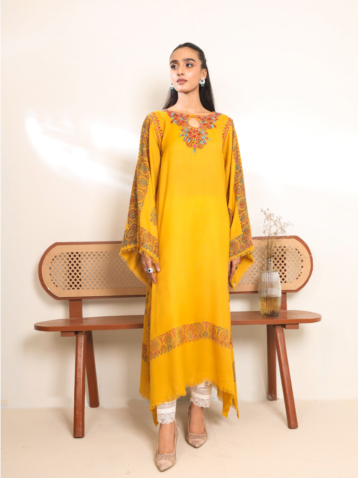 Haniya Pashmina Kurta