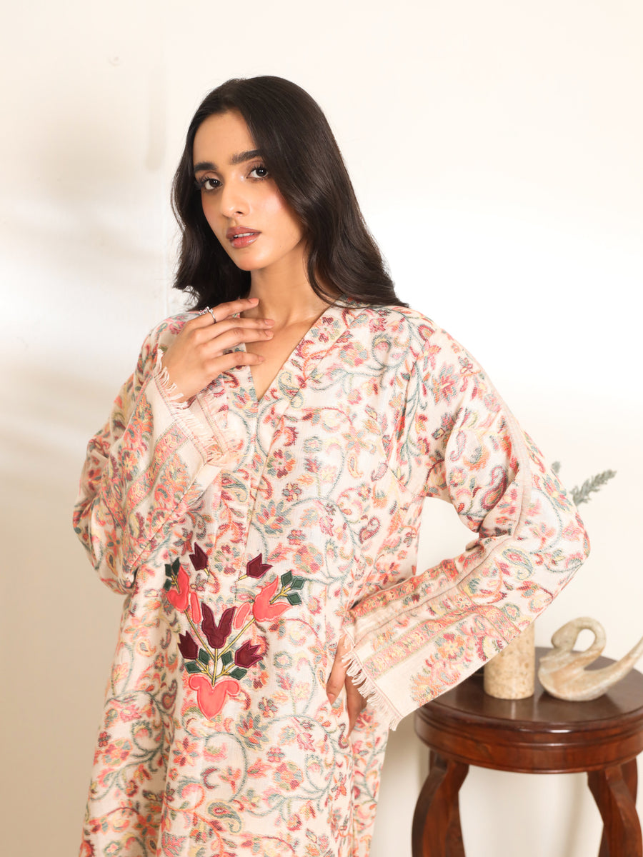 Khaani Pashmina Kurta