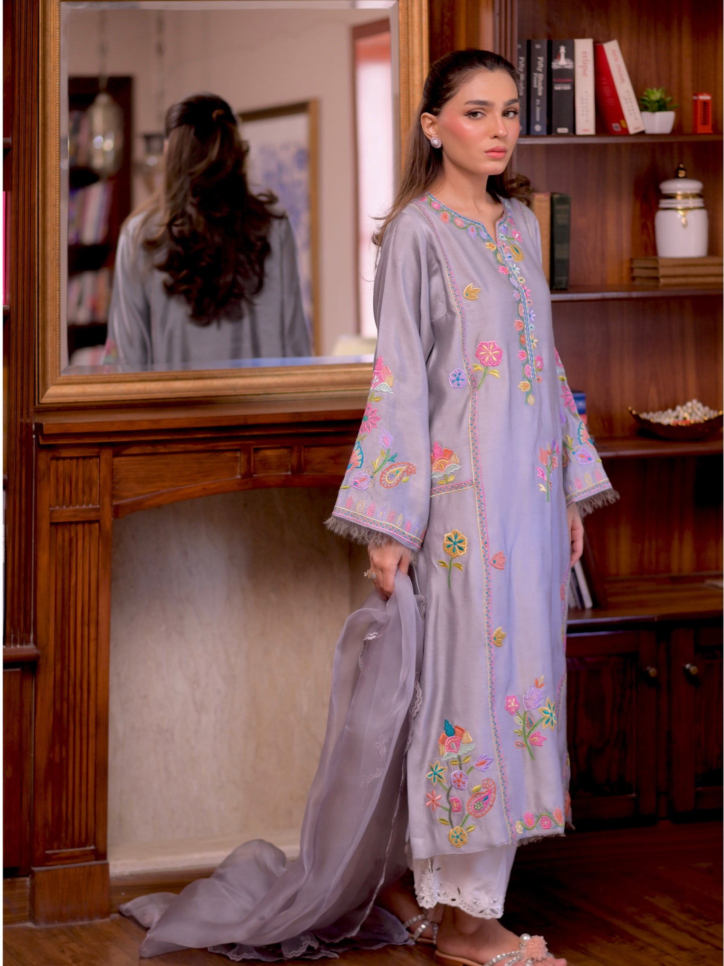 Raya silk kurta