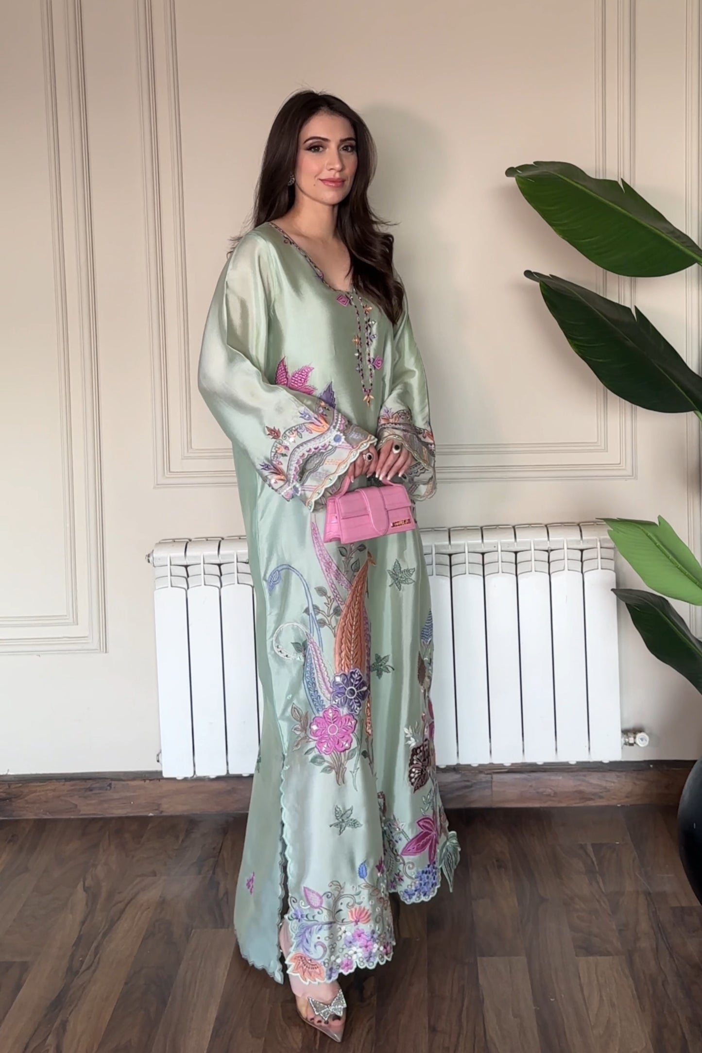 Minal Mint kaftan