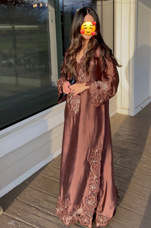 Ayzal Brown kaftan