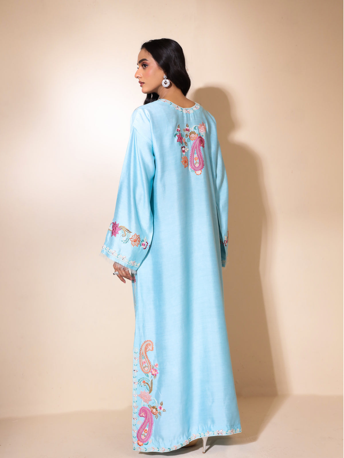 Rhea Aqua Kaftan