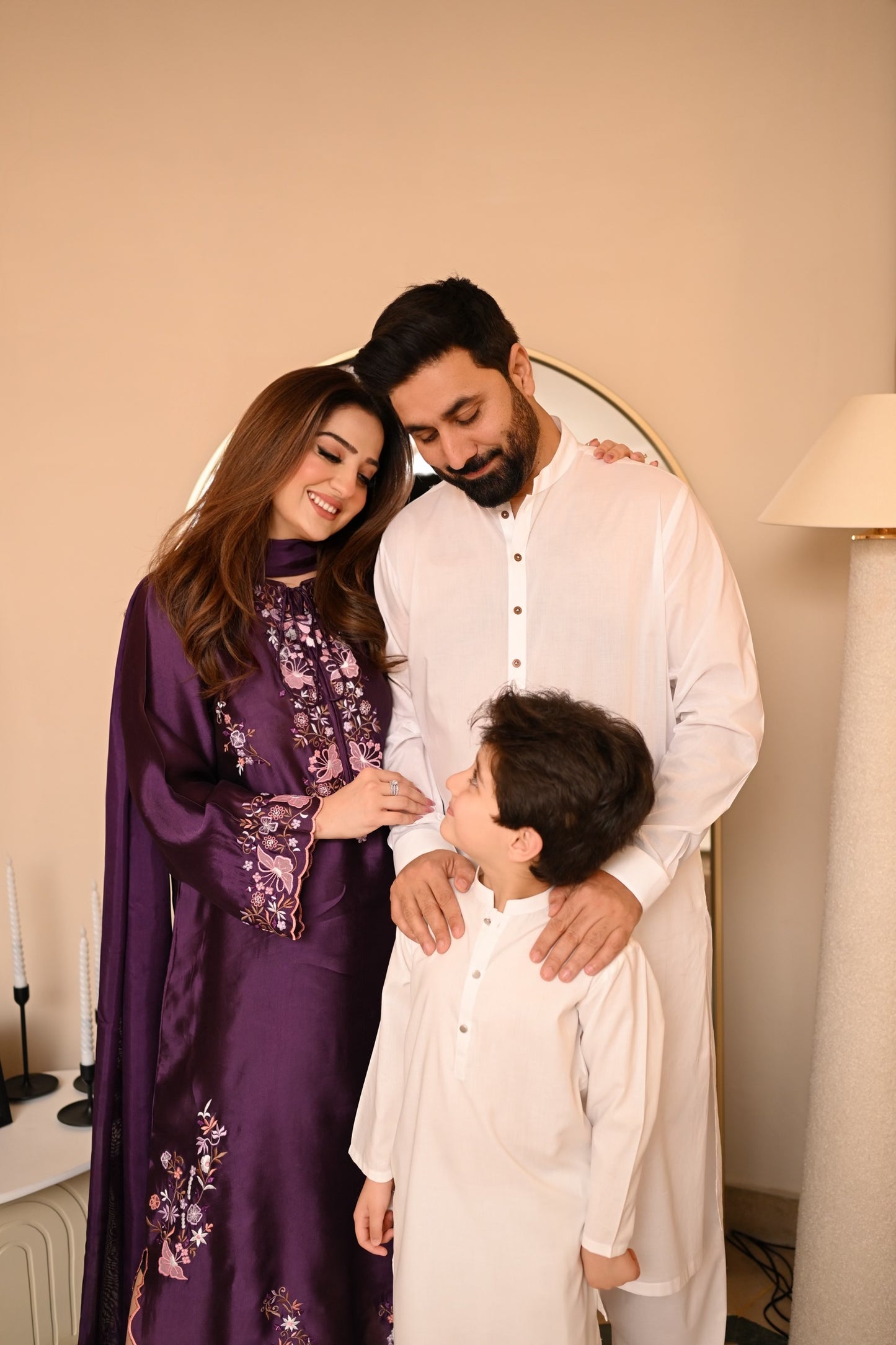 Purple Mia kaftan
