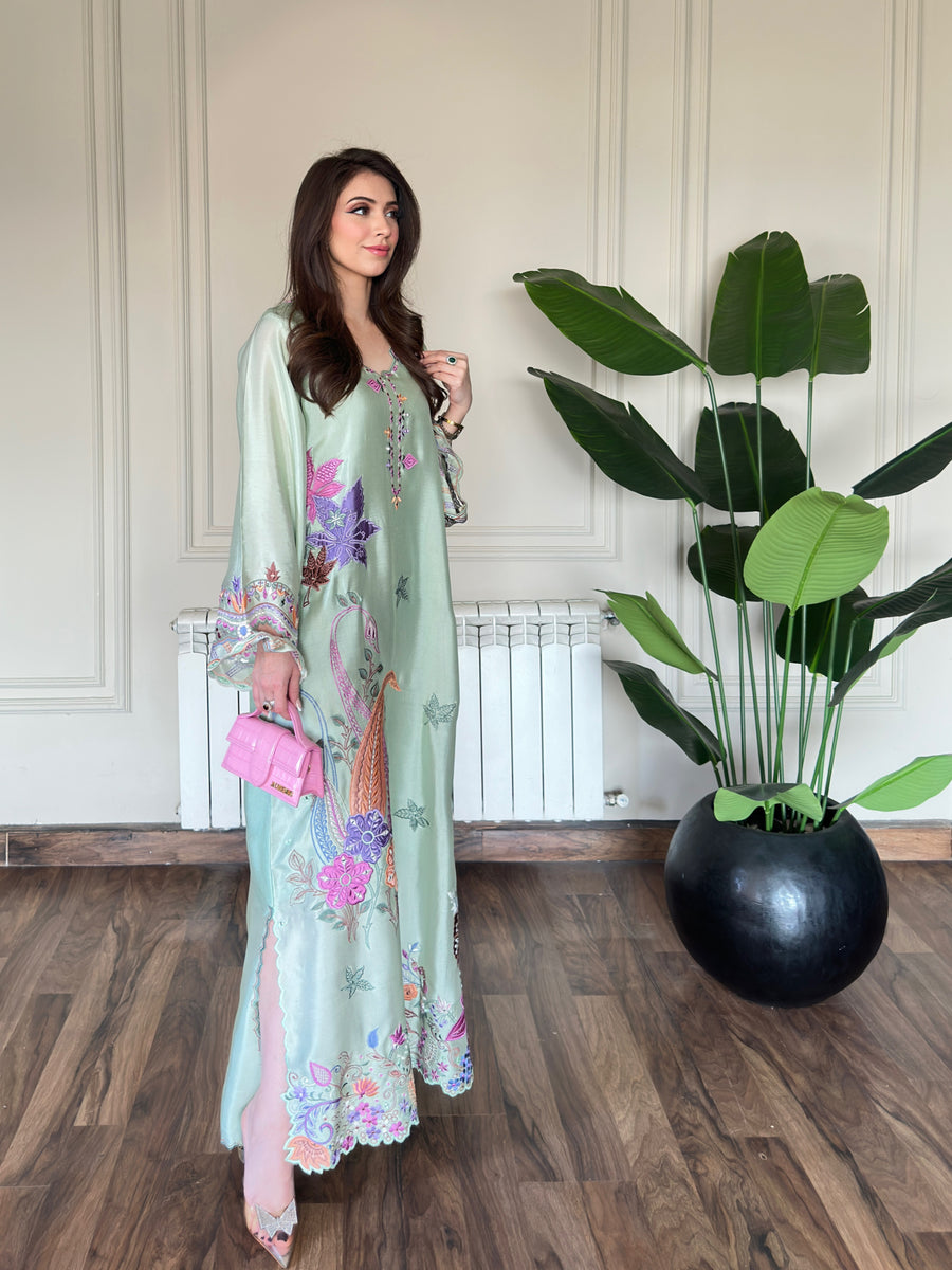 Minal Mint Kaftan