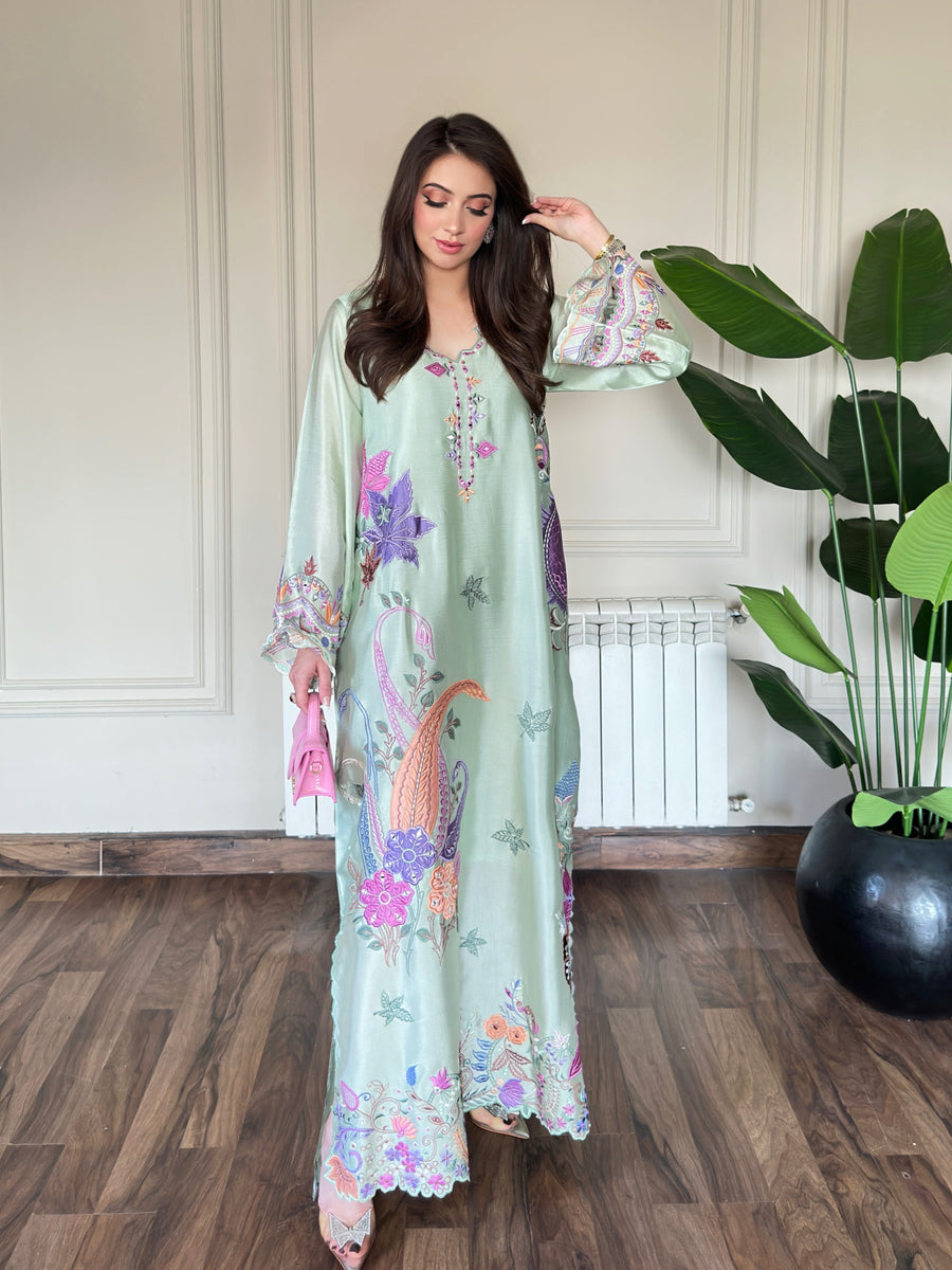 Minal Mint Kaftan