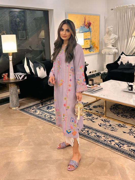 Raya Lilac Kurta