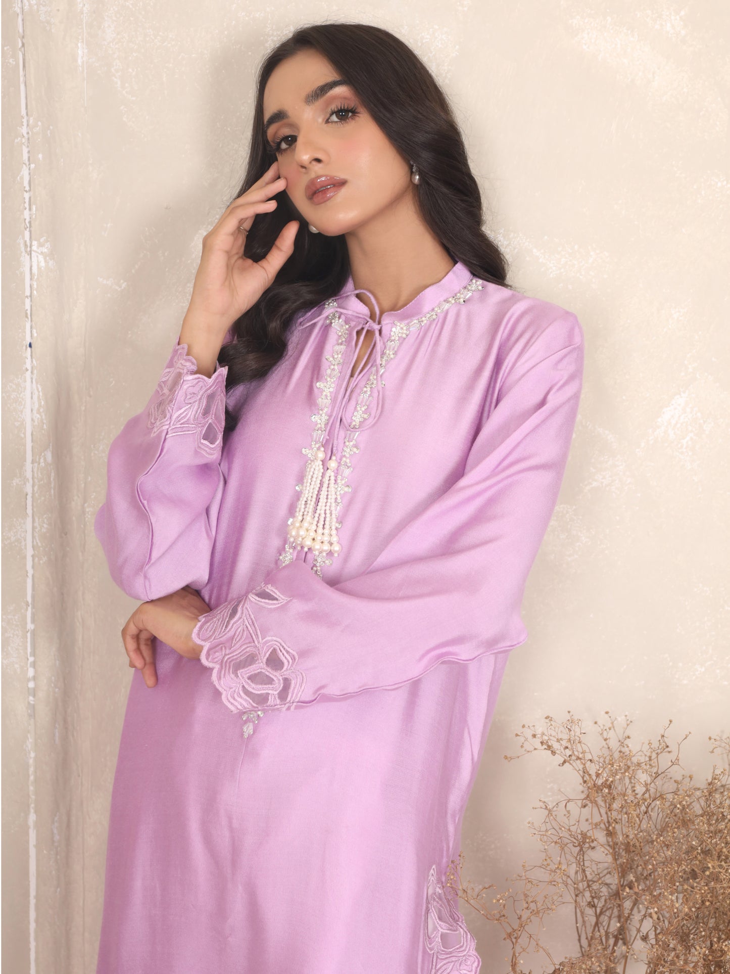 Lilac kurta 1 pc