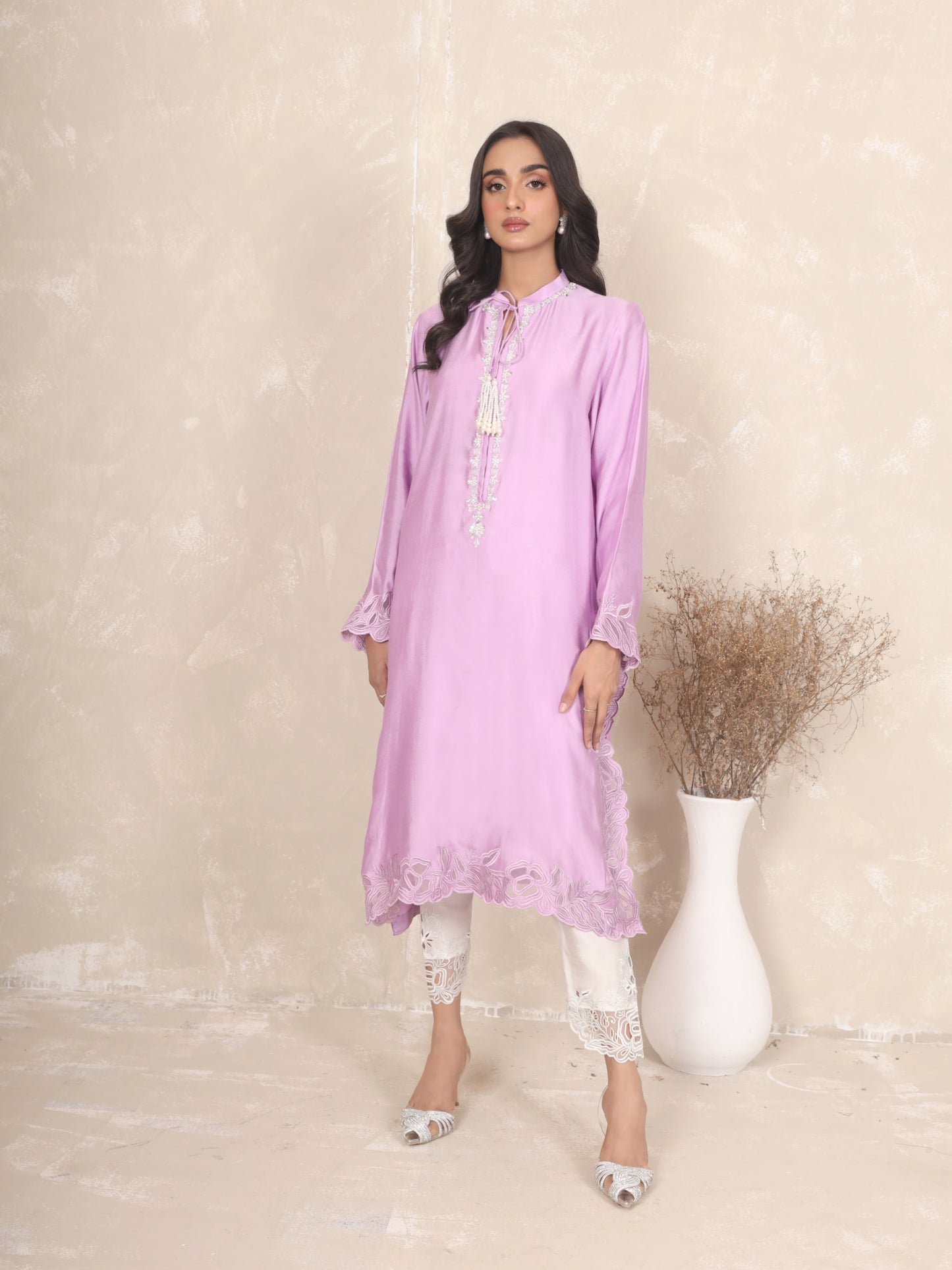 Lilac kurta 1 pc