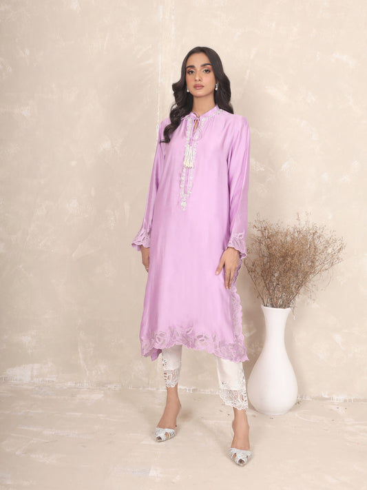 Lilac kurta 1 pc