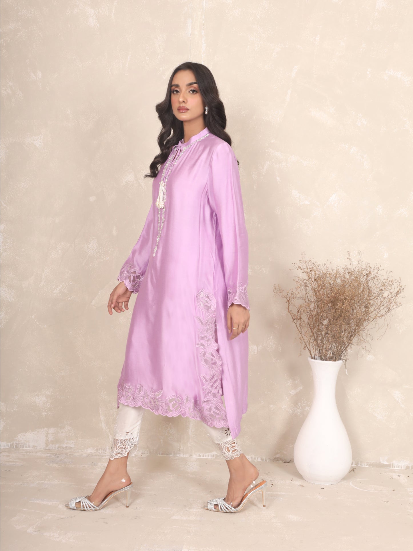 Lilac kurta 1 pc