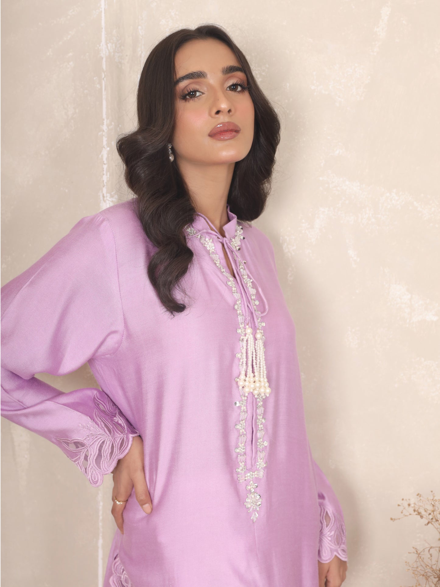 Lilac kurta 1 pc