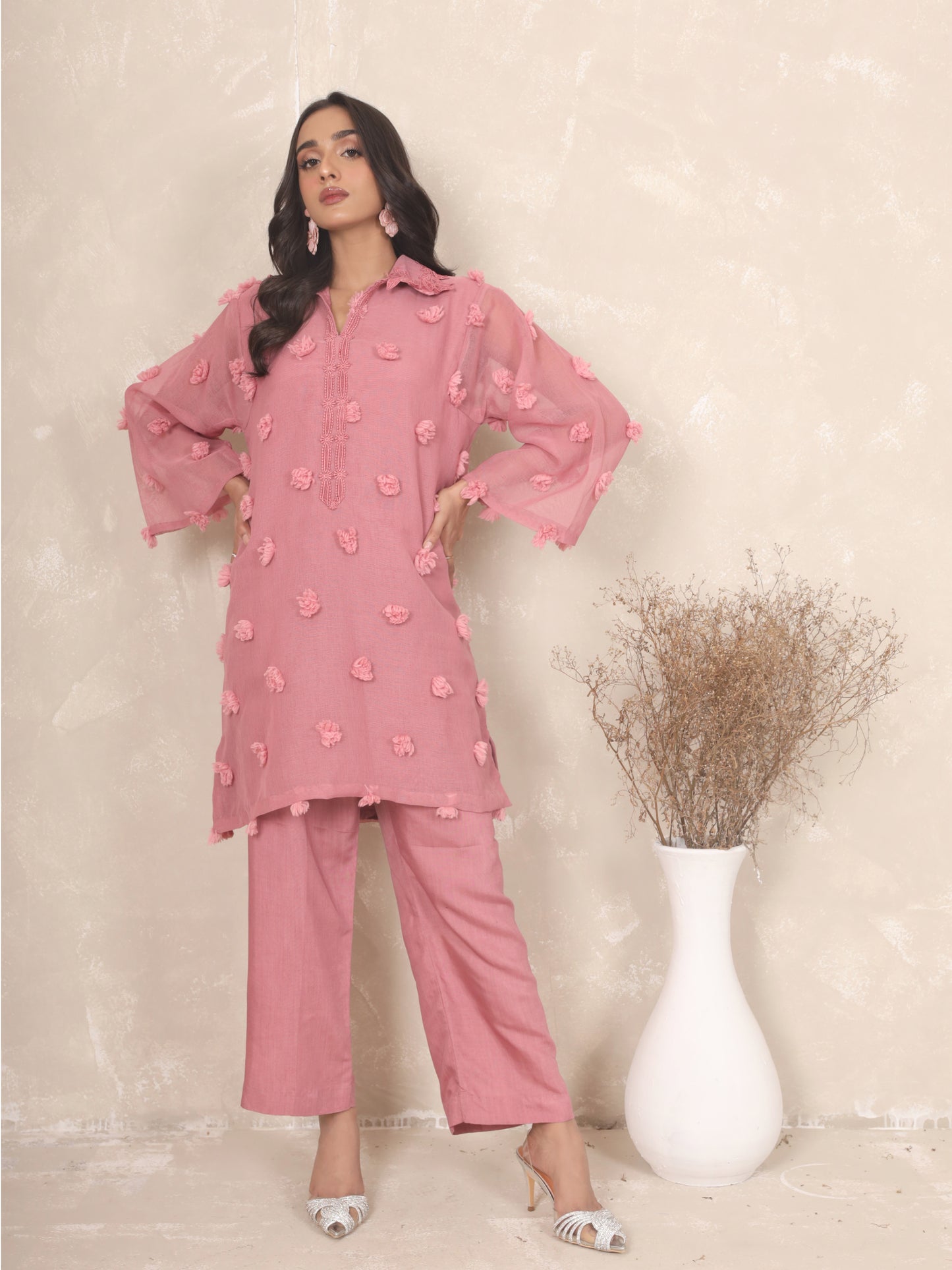 Blush pink set