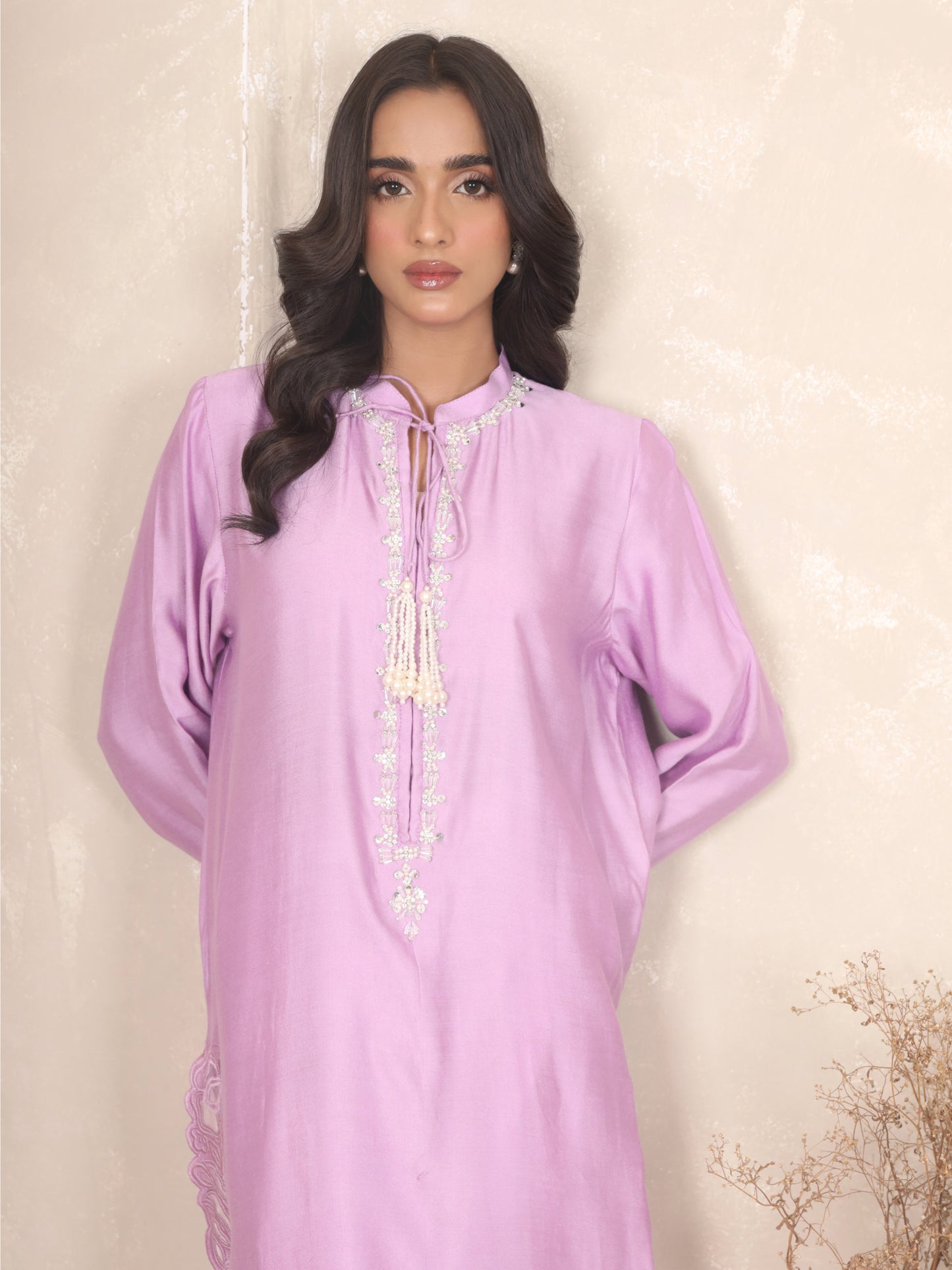 Lilac kurta 1 pc