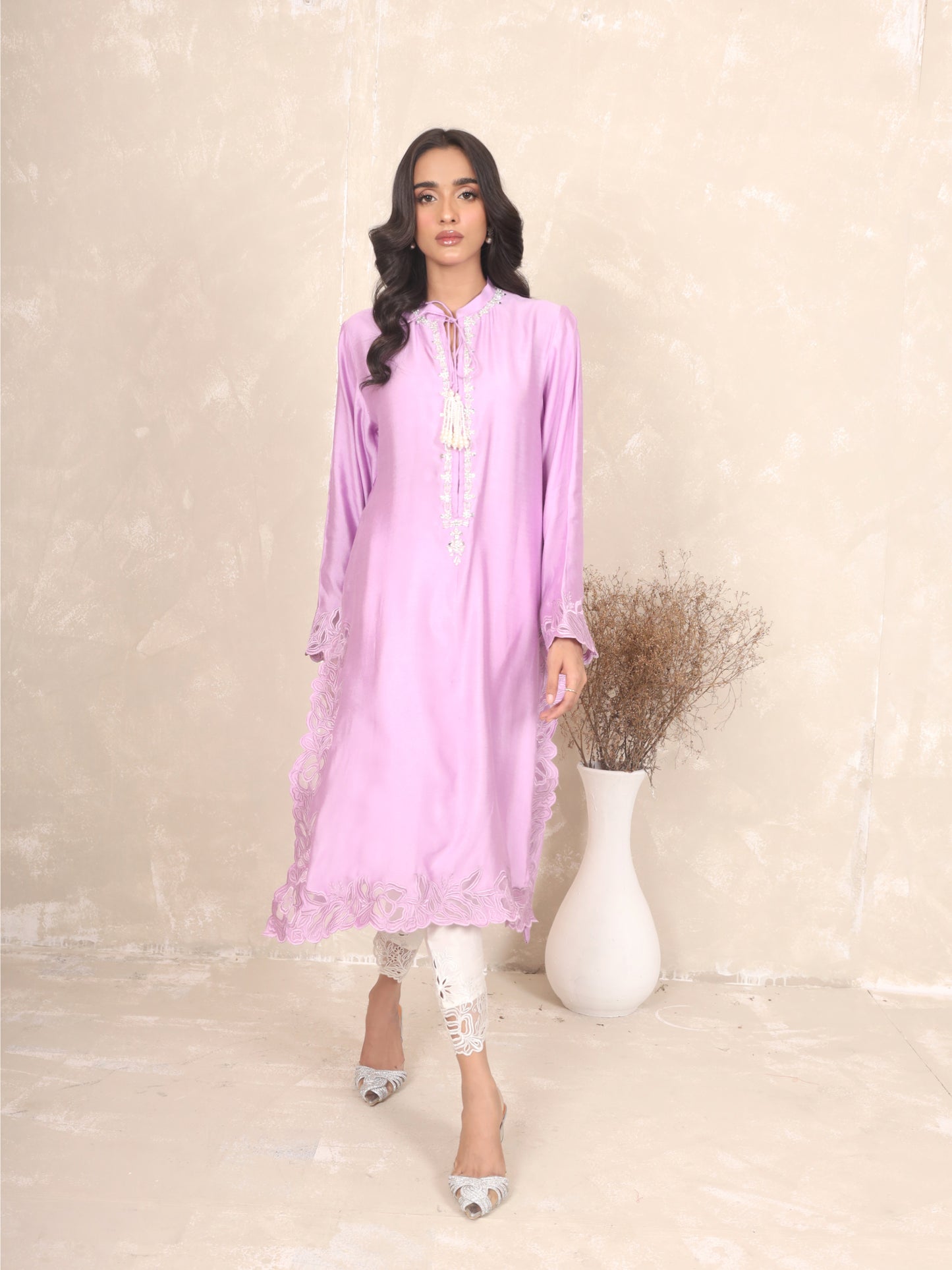 Lilac kurta 1 pc