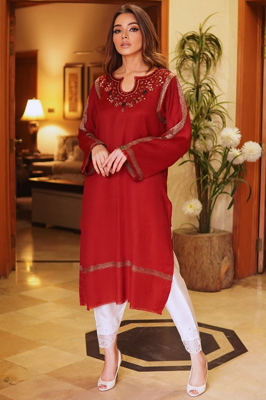 Shazray pashmina kurta