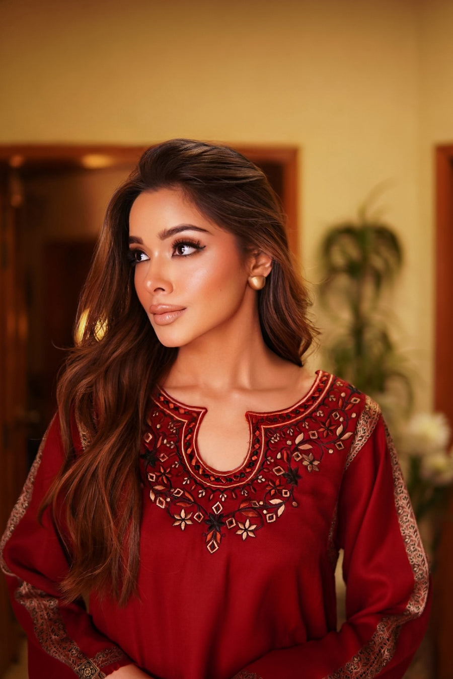 Shazray Pashmina Kurta